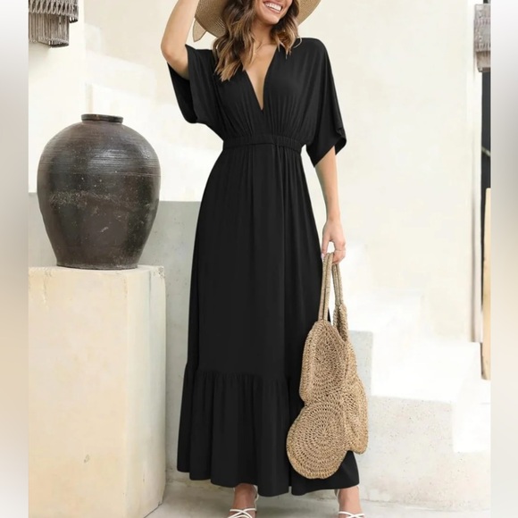 Deep self Maxi dress a size XL New! - Picture 1 of 10